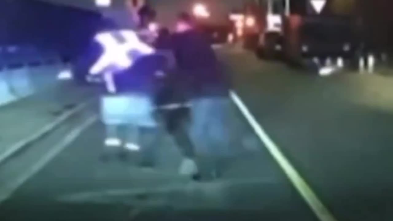 Suspect Tries To Evade Police On A Skateboard