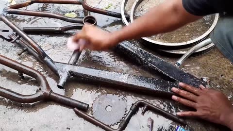 Rusty BMX Complete Restoration