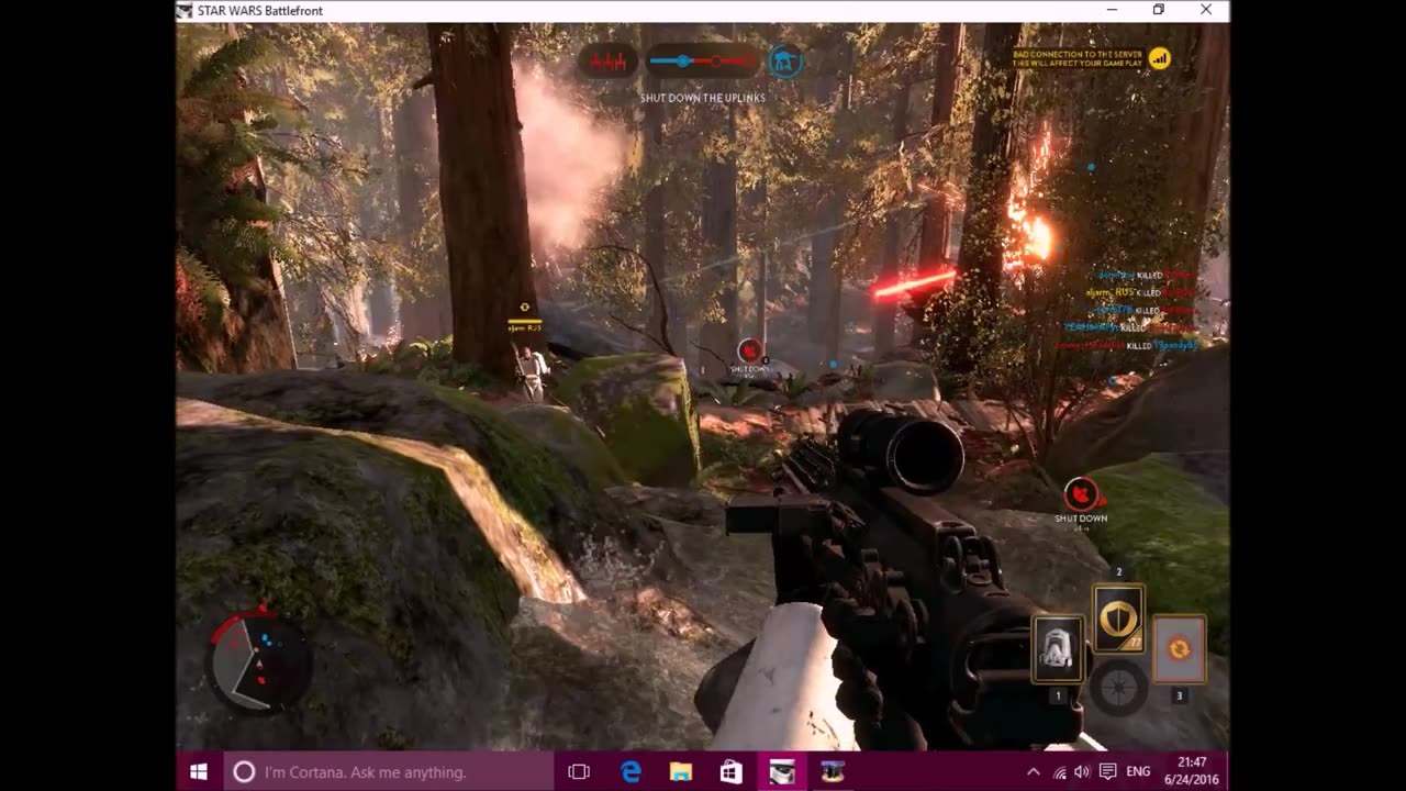 Star wars Battlefront Fire Planet