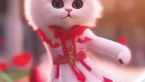 Cat dancing