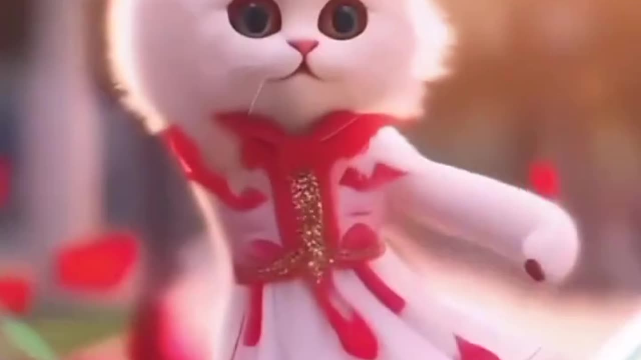 Cat dancing