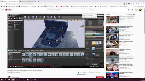 3D Grid texture in Godot