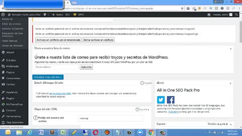Como Configurar el plugin All in Seo Pro en Wordpress