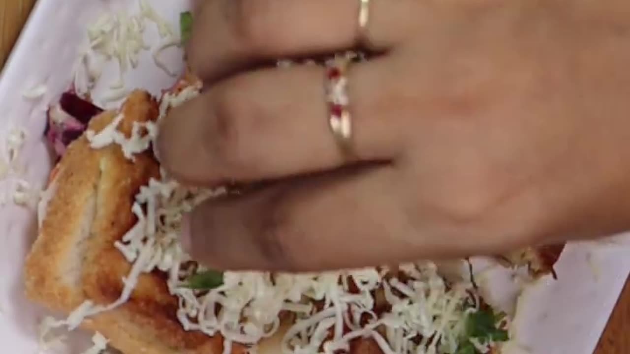 Veg cheese crispy sandwich