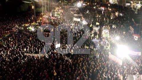 Greece - thousands of farmers protest