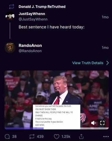 Straight from the horse’s mouth.