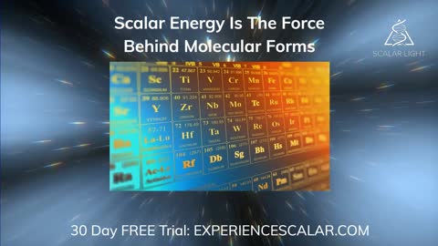 Scalar Energy Is The Force Behind Molecular Forms
