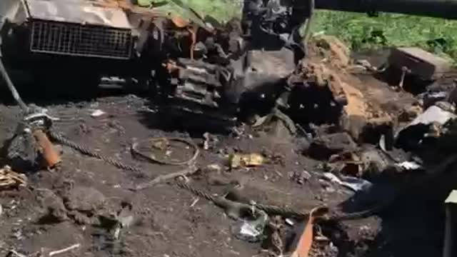 💙💛 Destruction of Russian tanks Т-80БВ. 💙💛 22nd June 2022
