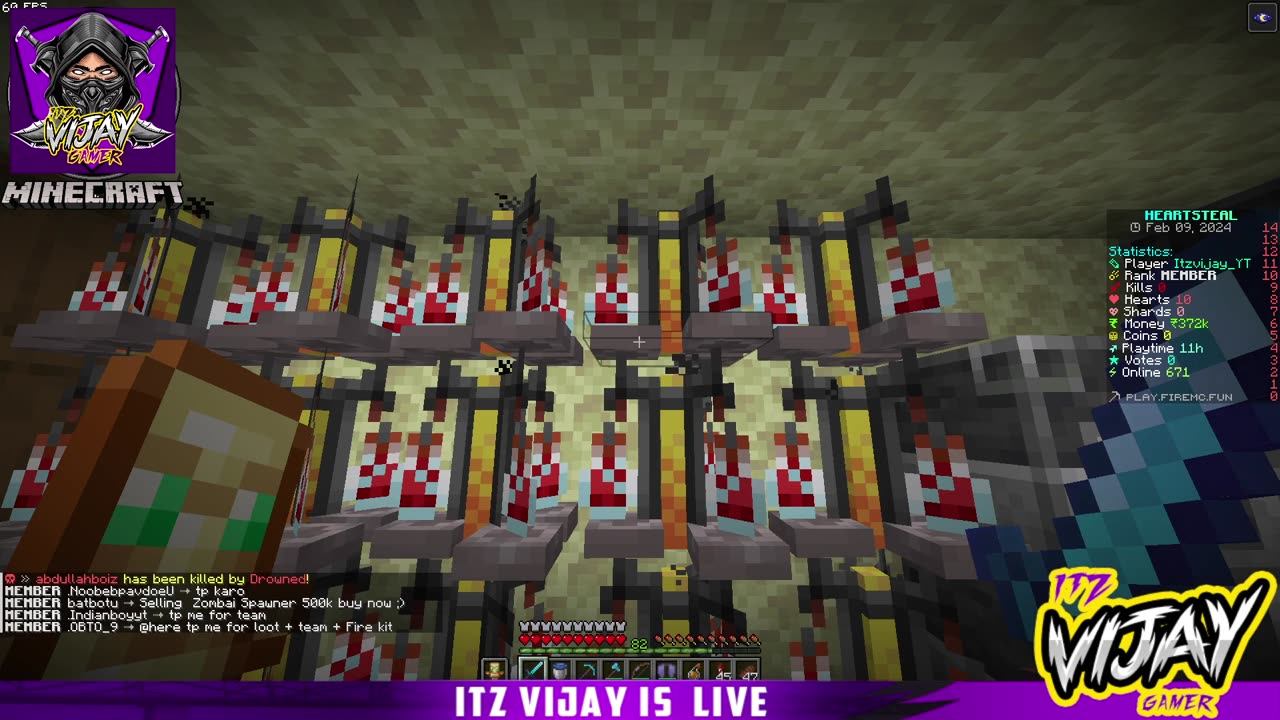 🔴MINECRAFT SURVIVAL SMP 24/7 JAVA/ PE SERVER MINECRAFT LIVE |💜23 #minecraft #minecraftlive