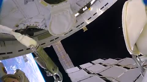 Astronauts accidentally lose a shield in the space | NASA new video from space