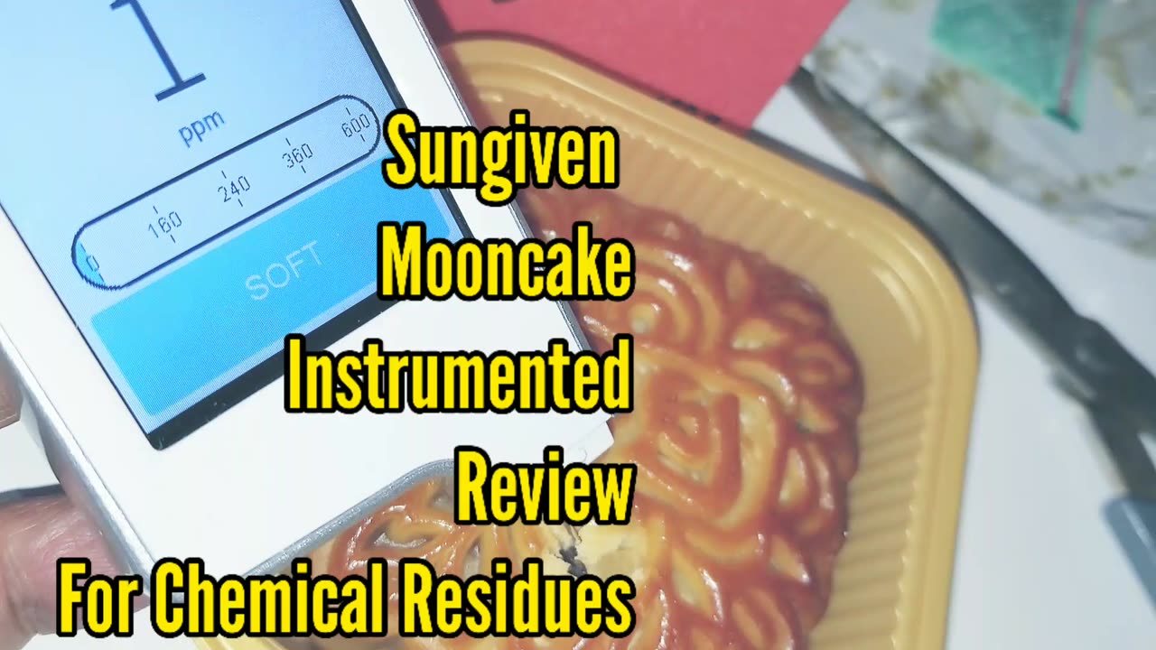 Burnaby Sungiven Food Mooncake Instrumented Review For Chemical Residues