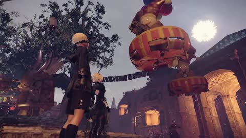 NieR_Automata The End of YoRHa Edition _ World Overview - Amusement Park