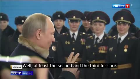 Putin Tells A Joke!