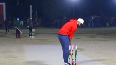 Taimoor mirza tape ball batting