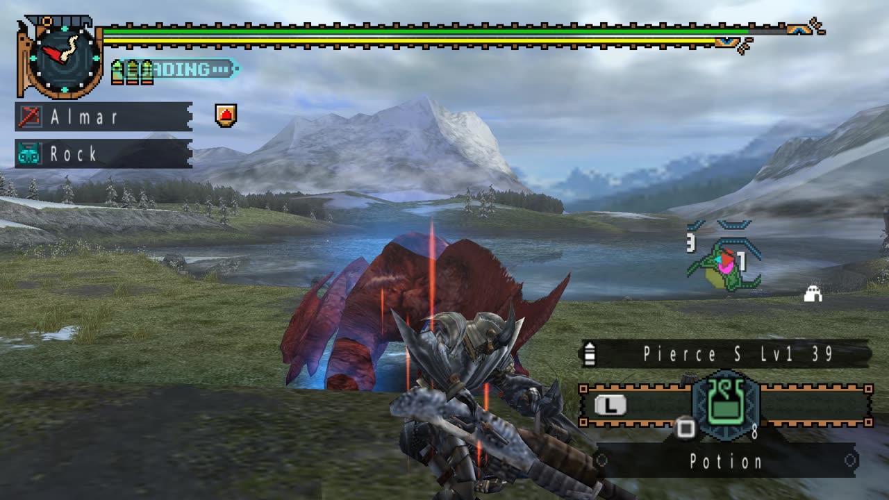 MHFU - Red Shadow in the Snow (Nekoht 7*) Quest Walkthrough