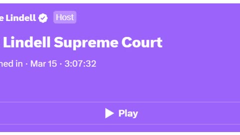 Lindell 3-15 Spaces Pt. 1 on SCOTUS Petition - Lindell is sharp here