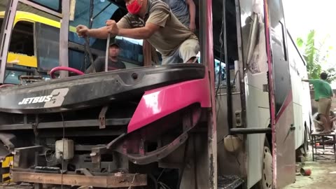 PROJEK KE TIGA BIS EFISIEN, BEDAH TOTAL!!!