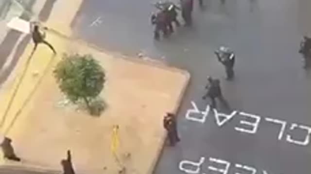 Meanwhile in Australia, VKS Pepper Ball Firearms are being used by cops to unarmed civilians