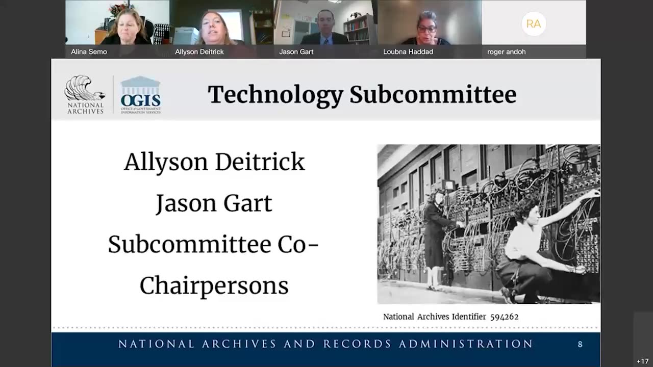 FOIA Advisory Committee Meeting Recording September 9 2021