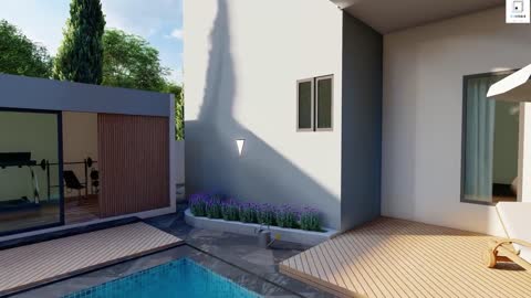 Modern House Design (19m x 17m) 6 Bedrooms with Estimate cost.