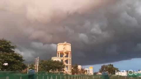 Rainy clouds|avinashi|nature love|evening scenery