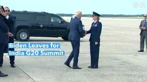Biden Leaves for India G20 Summit | VOA News