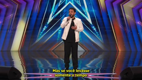 Golden Buzzer - Gabriel Henrique's impressive high notes STUN Sofia Vergara AGT 2023