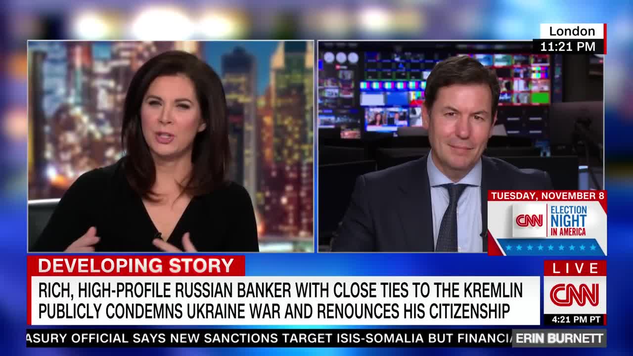 Russian billionaire speaks out against Putin