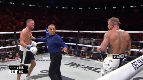 JAKE PAUL VS NATE DIAZ Fight Highlights