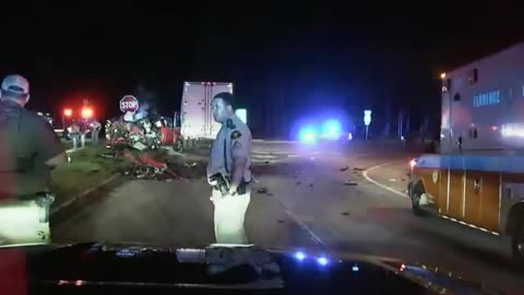 FATAL police pursuit dash cam video!!