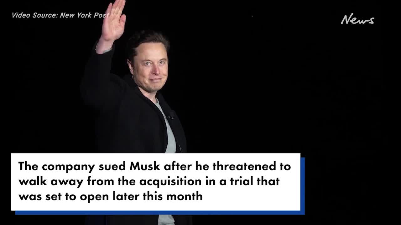 Elon Musk proposes to buy Twitter at original price to avoid trial: sources