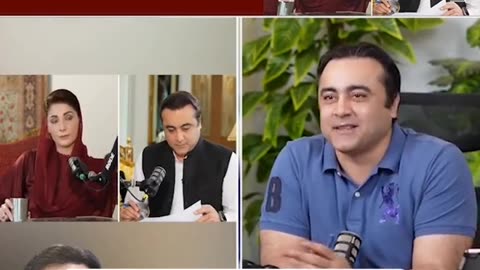 Maryam Nawaz and Mansoor Ahmed YouTube