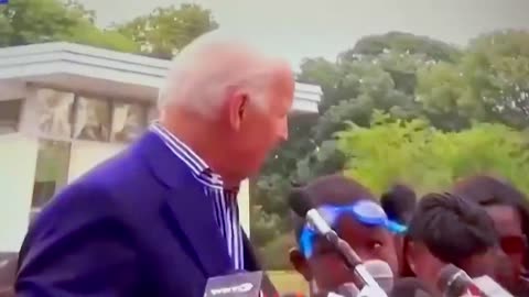 Little girl is terrified after Joe Biden appears to sniff her