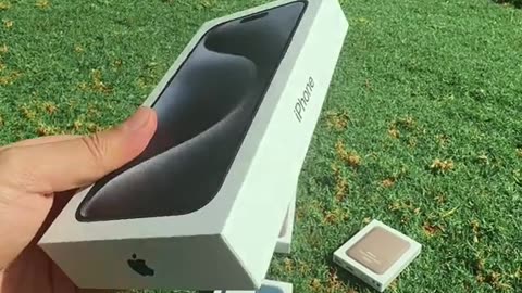 iPhone 15 pro max unboxing _ natural titanium