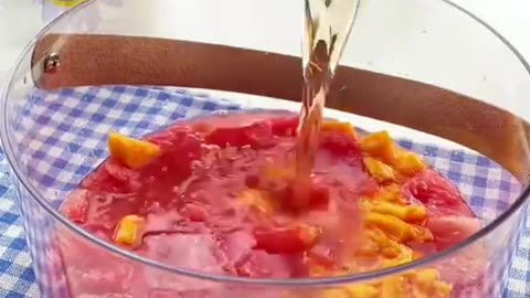 Trending 🍓🍑 Fruit Summer Drink 🍷 🍻 Recipe In China