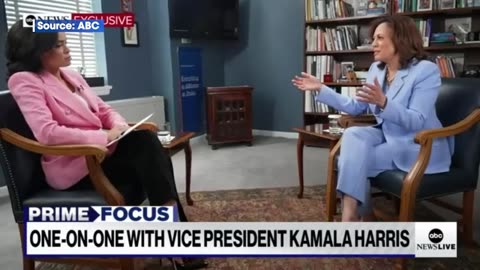 ABC Asks Kamala Harris If Race & Sex Are to Blame for Her Unpopularity