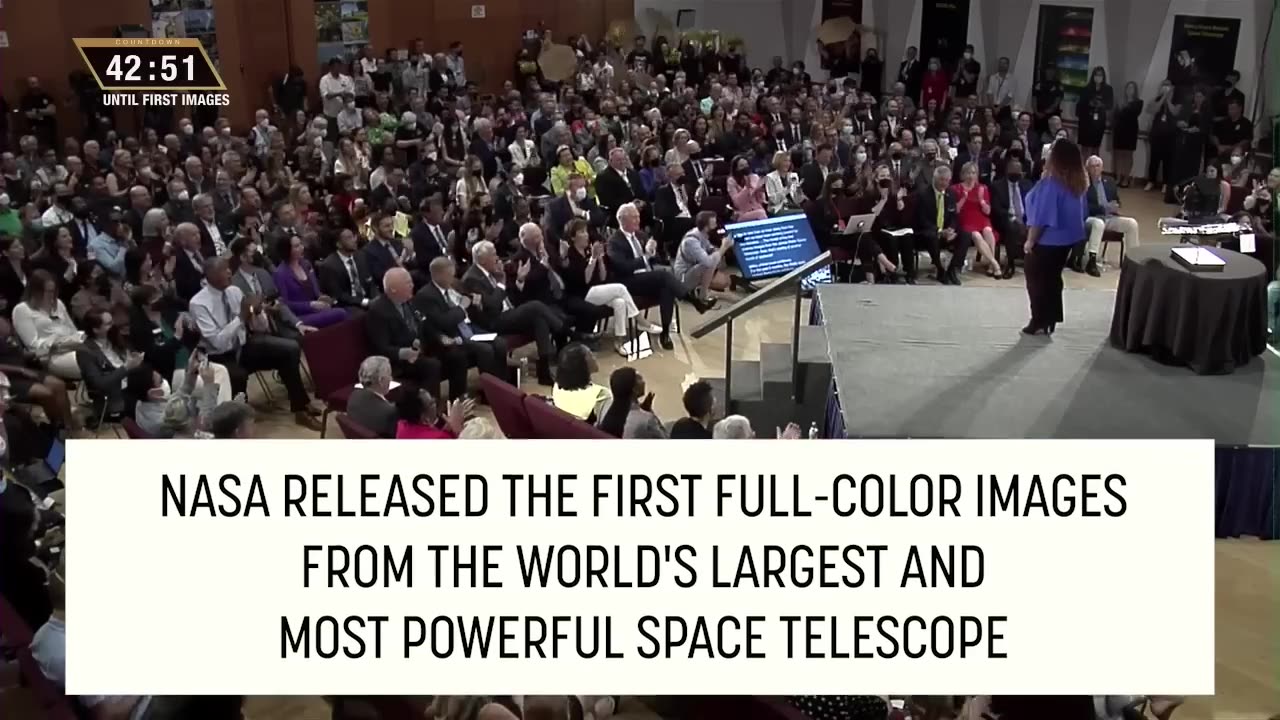 First images from the web space telescope of james
