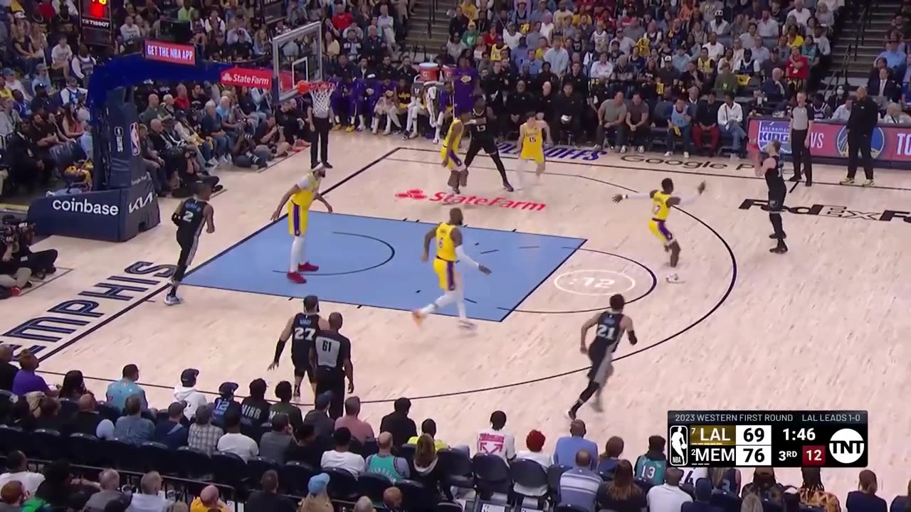 No. 7 LAKERS at No. 2 GRIZZLIES | FULL GAME 2 HIGHLIGHTS | APRIL 19, 2023
