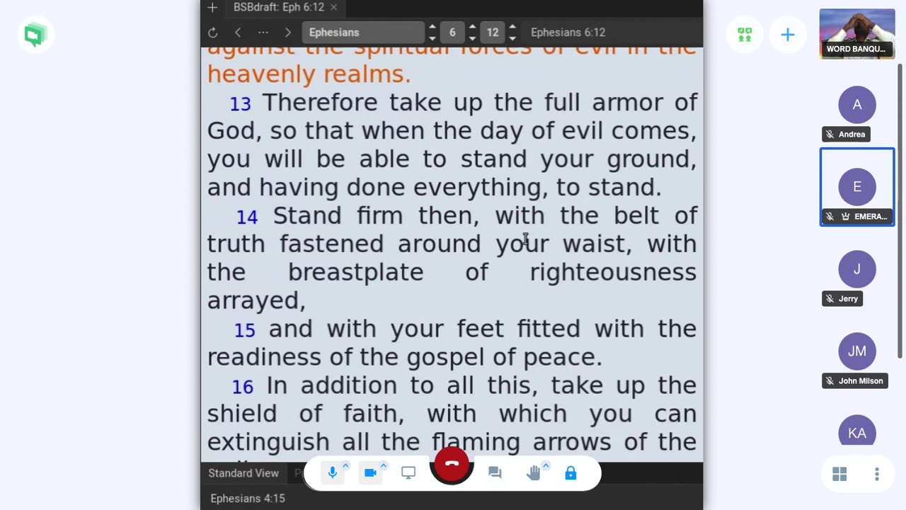 STUDY FROM THE BOOK OF EPHESIANS PART 20...10/7/2023