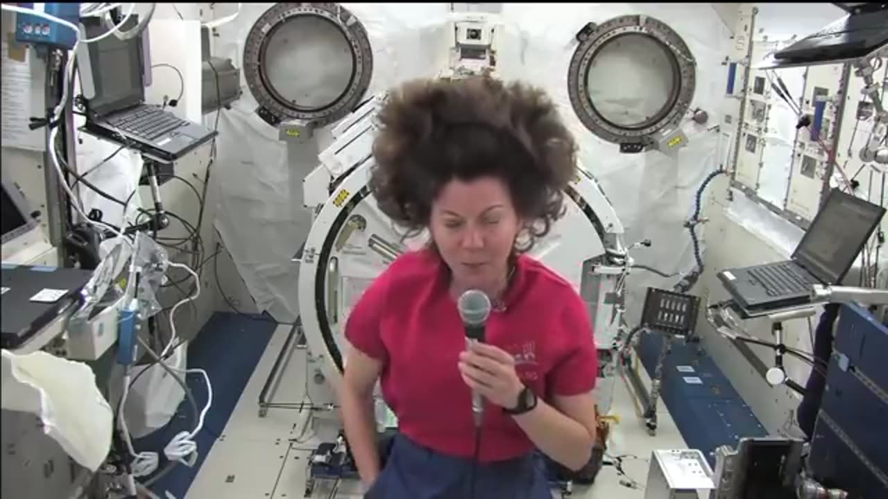 Walking up n working and going to sleep in Zero G