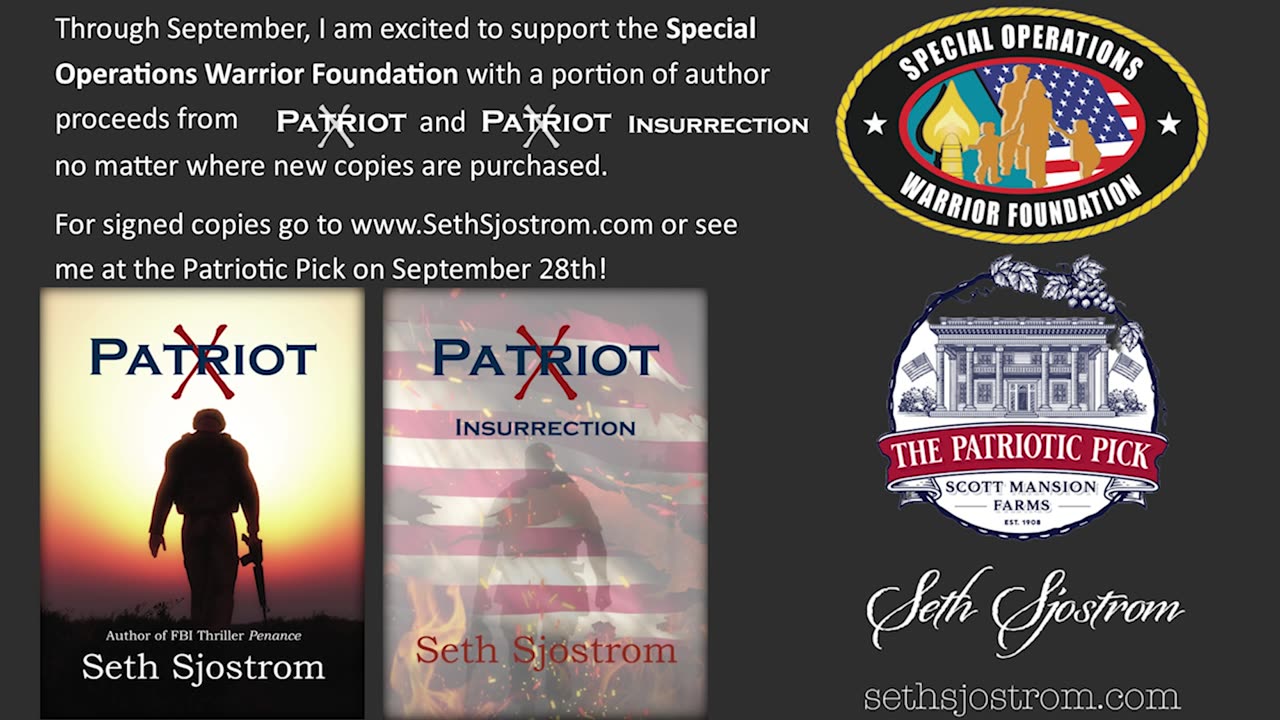 Buy a Copy of Patriot X and Support SOWF