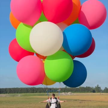 How Many Balloons Does It Take To Fly?