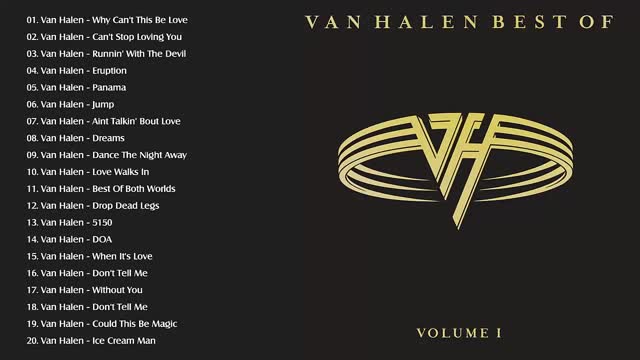 VAN HALEN-Greatest Hits Vol. 1