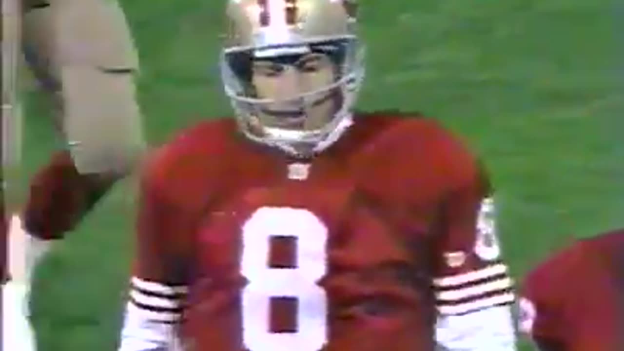 1993-11-22 New Orleans Saints vs San Francisco 49ers Part 1