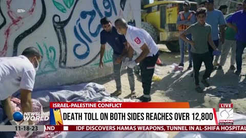 Death toll on both sides reaches over 12,800