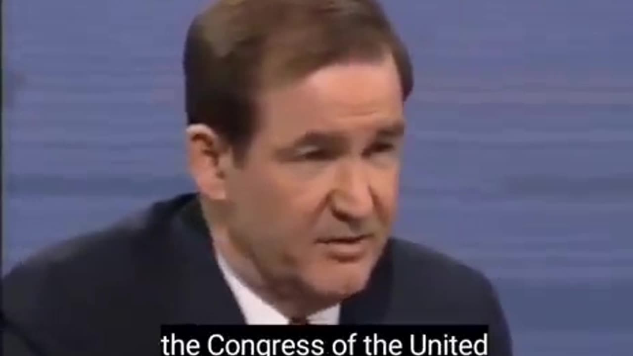 Pat Buchanan: Congress is an Israeli occupied territory.