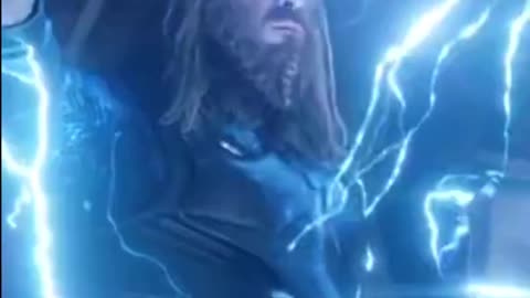 Thor catching his mjolnir like sigma