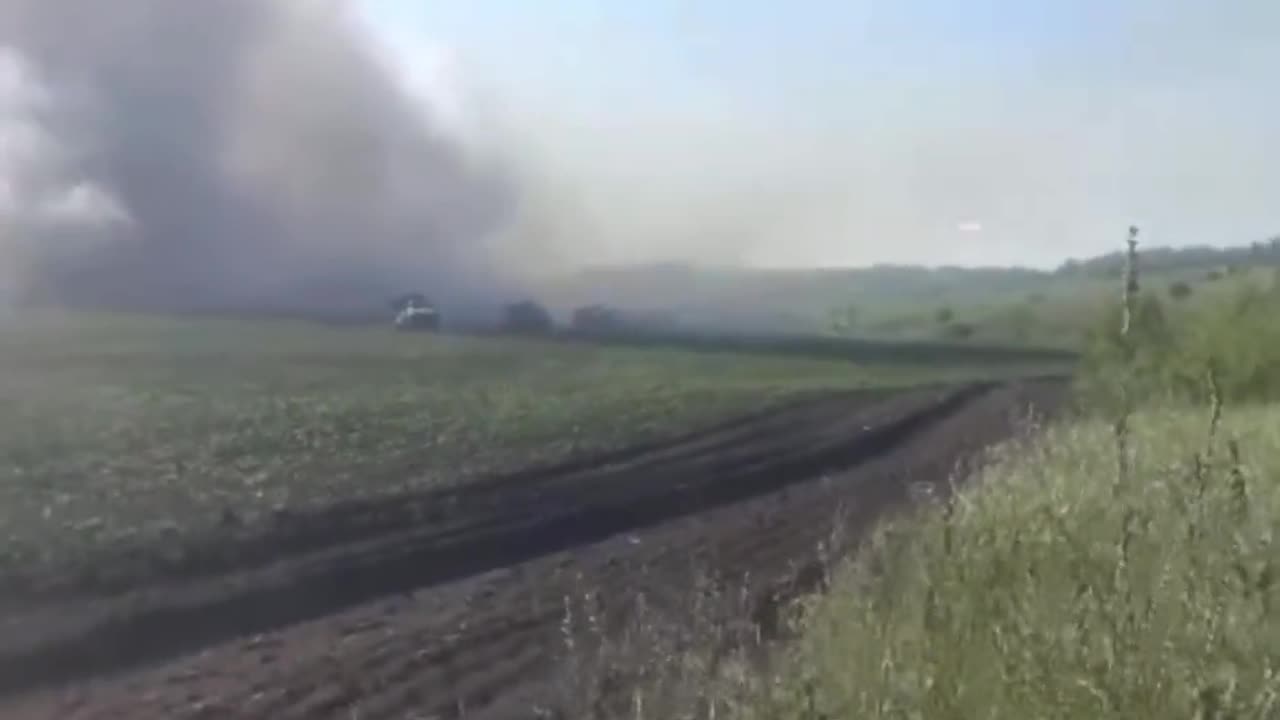 Rus forces from the 21st Motorized Rifle Brigade gift AFU positions with (MLRS)