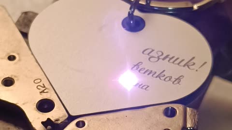 My laser engraver in action!