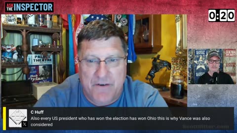 Ask The Inspector Ep.180 Highlight JD Vance is the White Barack Obama @Scott Ritter
